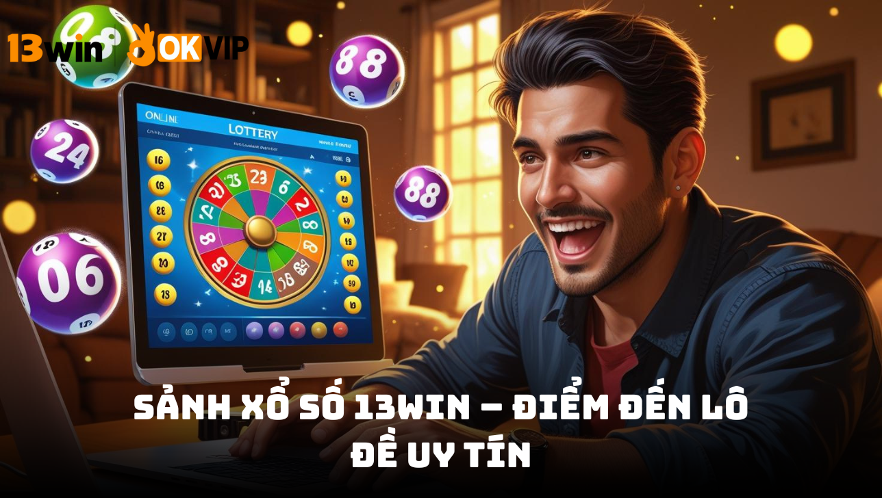 Sảnh xổ số 13WIN – Điểm đến lô đề uy tín